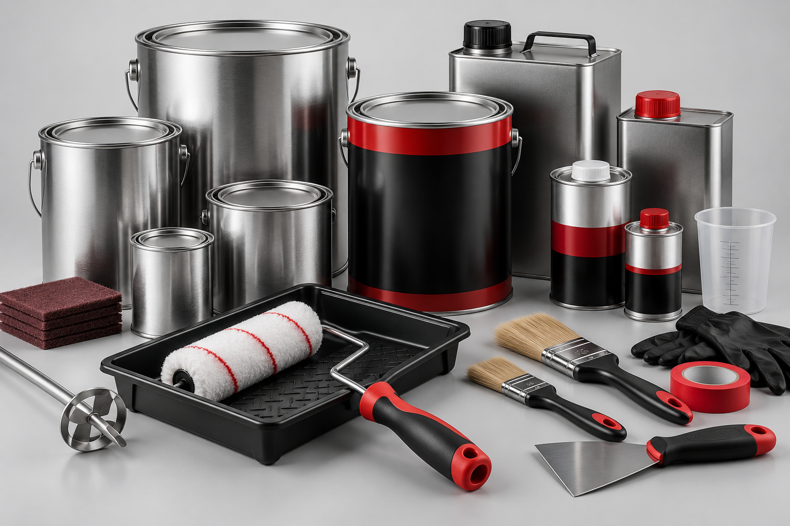 Pinturas, primers y epóxicos